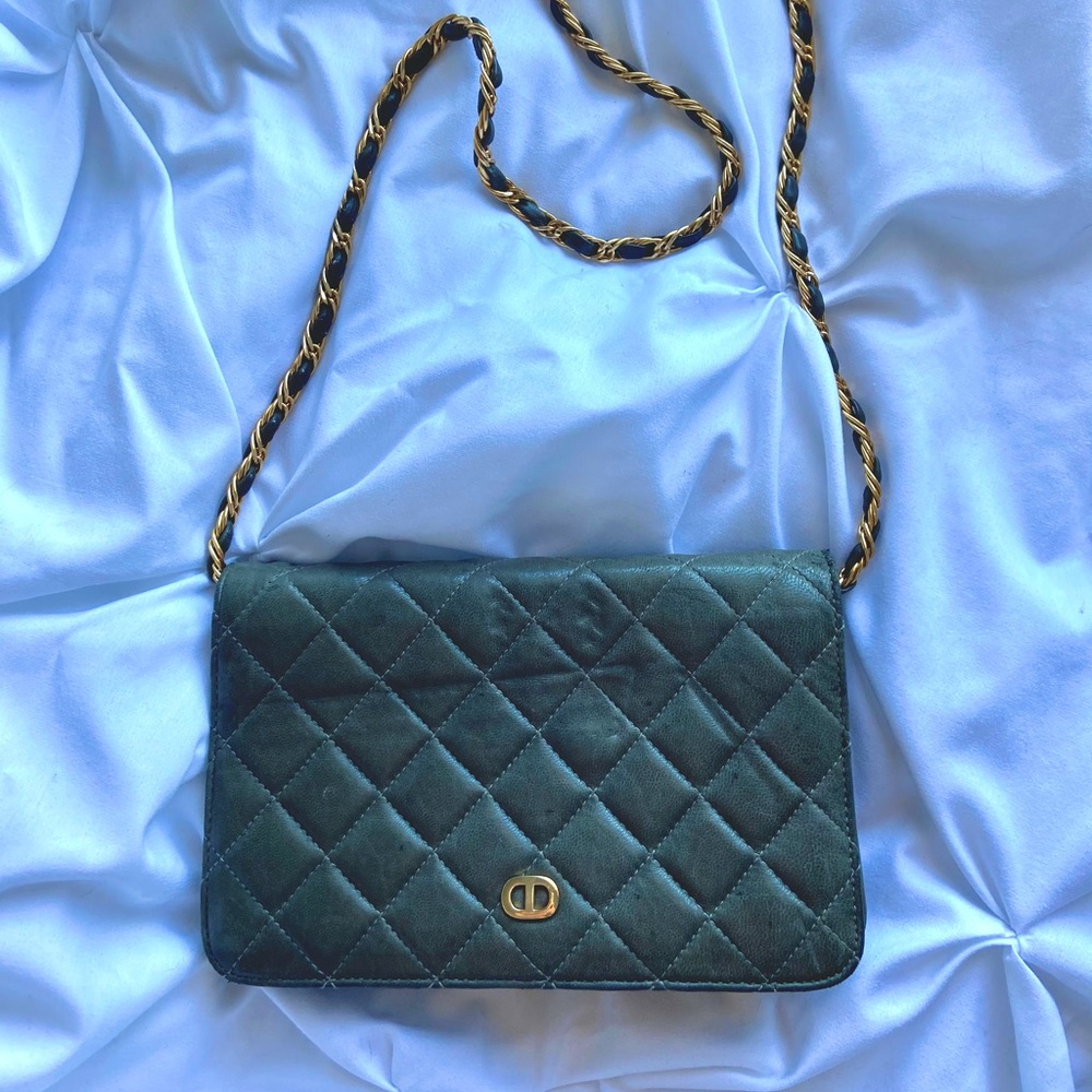 Vintage Jay Herbert Forest Green Purse
